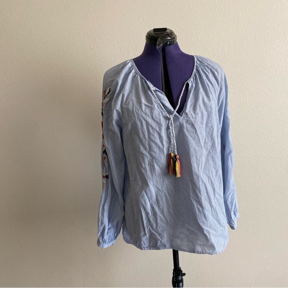 3 for 12 $Dip long sleeve blouse size L
